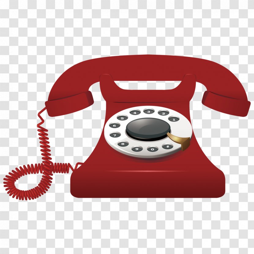 Flashcard Letter Royalty-free Illustration - Telephone - Red Phone Transparent PNG
