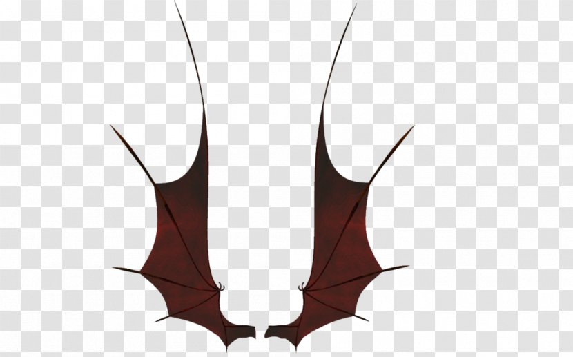 Antler White-tailed Deer Lucifer Reindeer Devil - Dragon - Demon Wings Transparent PNG