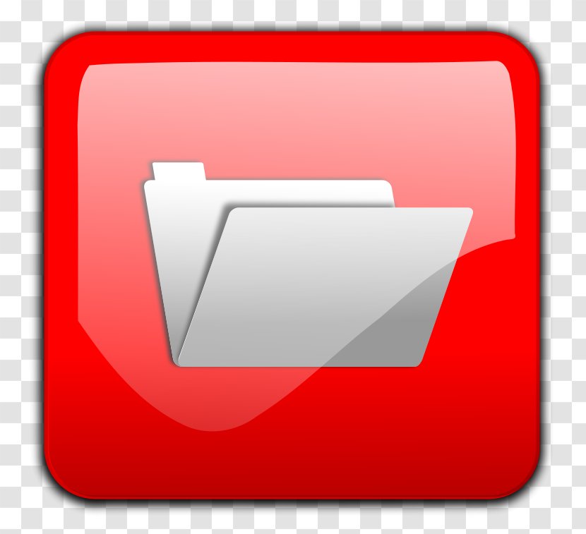 Directory Button Clip Art - Rectangle - Send Email Transparent PNG