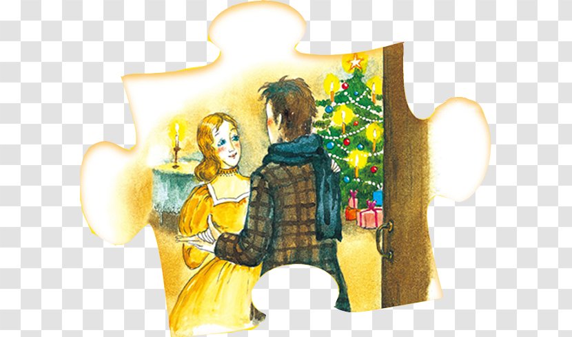 The Gift Of Magi Christmas Day Tales Short Story Book - Text Transparent PNG