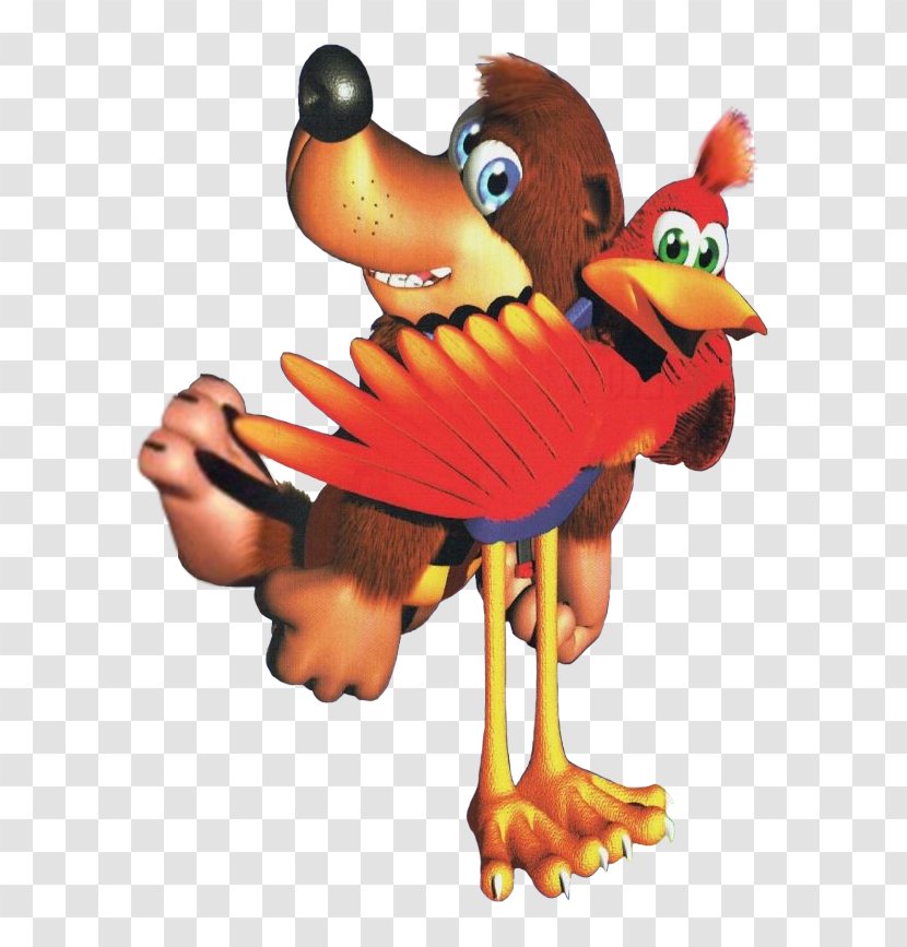 Banjo-Kazooie Banjo-Tooie Nintendo 64 Rendering - Animal Figure - Banjo Poster Transparent PNG