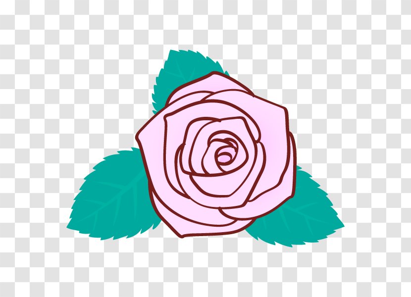 Clip Art Garden Roses Image Illustration - Green - Flora Transparent PNG