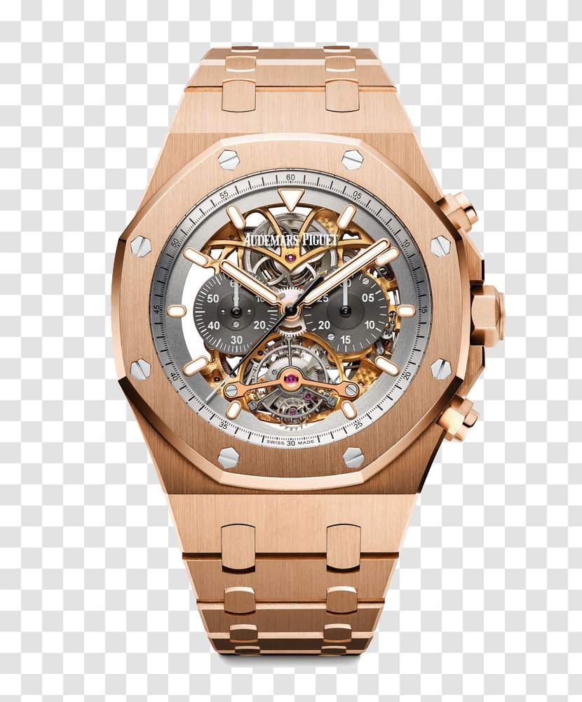 Tourbillon Audemars Piguet Chronograph Watch Complication - Luxury Goods Transparent PNG