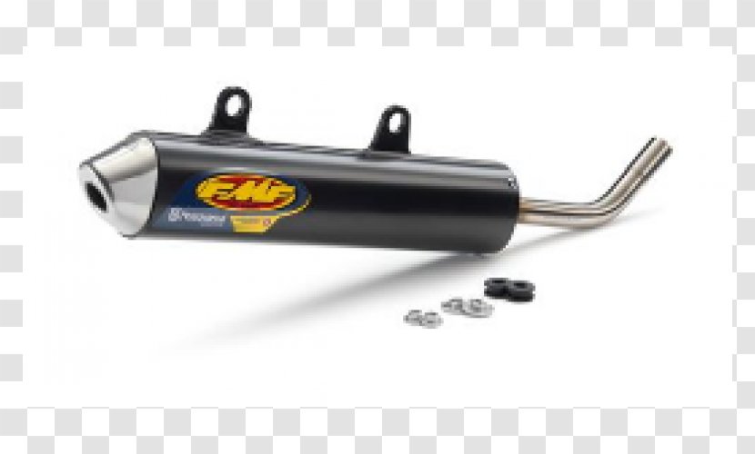 Exhaust System Husqvarna Motorcycles Two-stroke Engine FMF Racing - Muffler - Motorcycle Transparent PNG