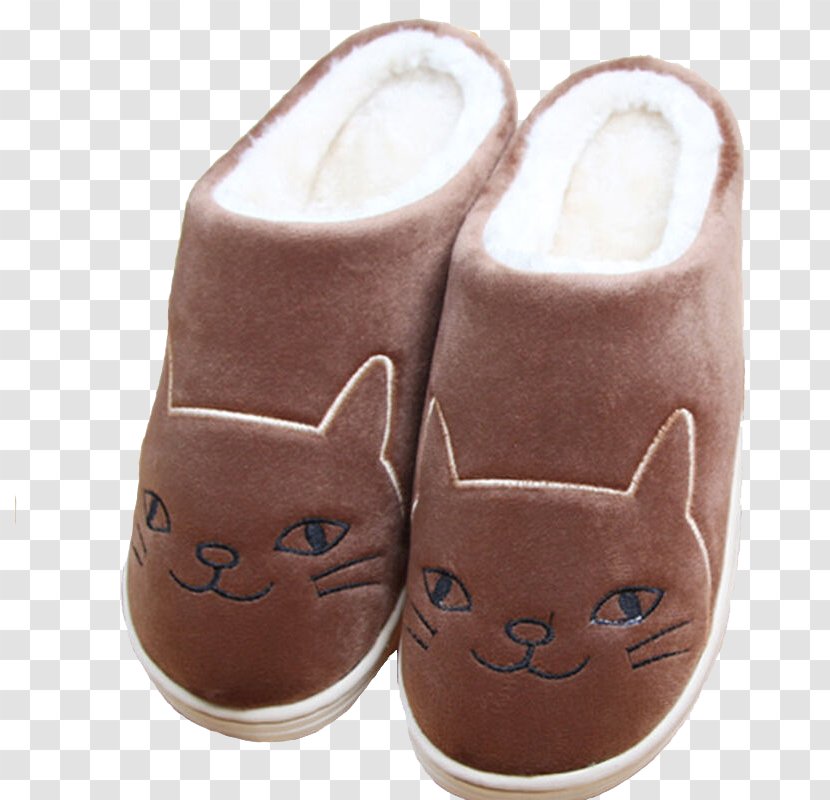 Slipper Cotton - Shoe - Cute Trailer Transparent PNG