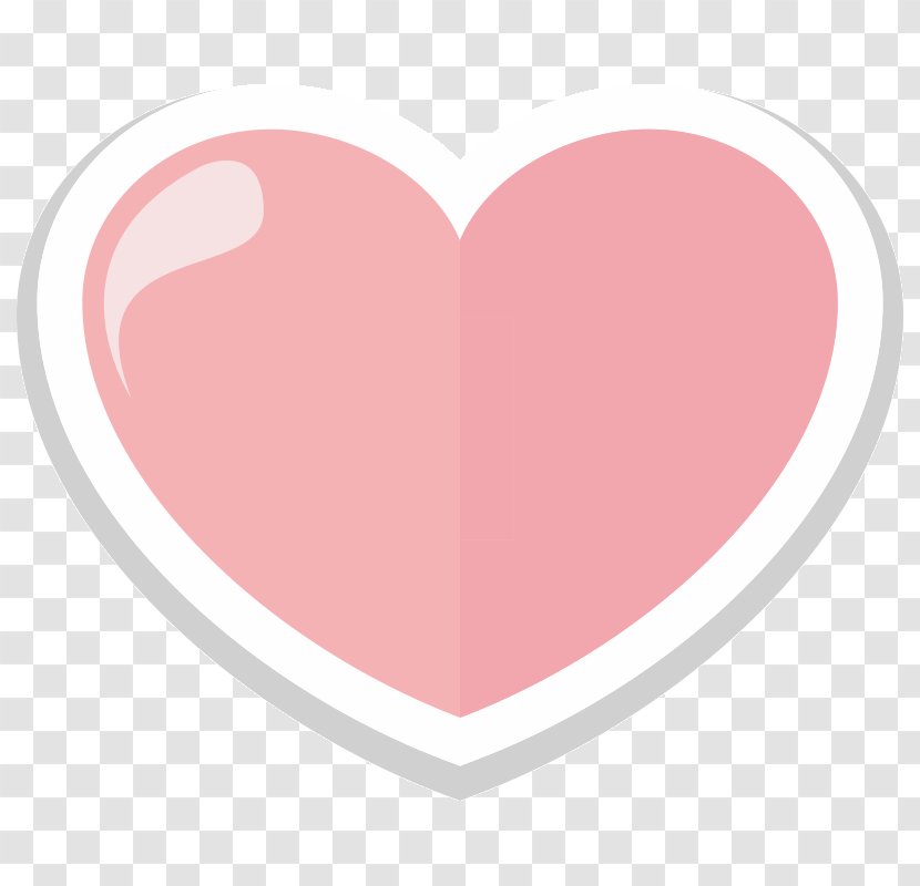 Pink M Love RTV - Floating Hearts Transparent PNG