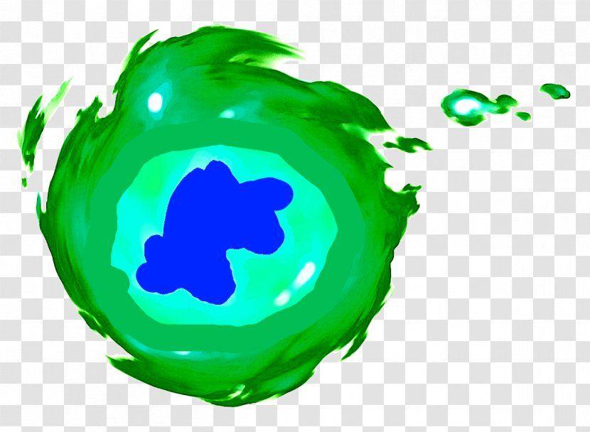 Mario Bros. Green Fireballs - Globe - Fire Ball Transparent PNG