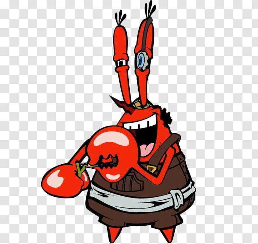 Usopp Monkey D. Luffy Mr. Krabs Sandy Cheeks Tony Chopper - Food - Lovely Cartoon Crab Boss Transparent PNG