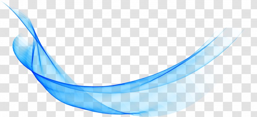 Blue Wallpaper - Big Wave Abstract Lines Background Transparent PNG