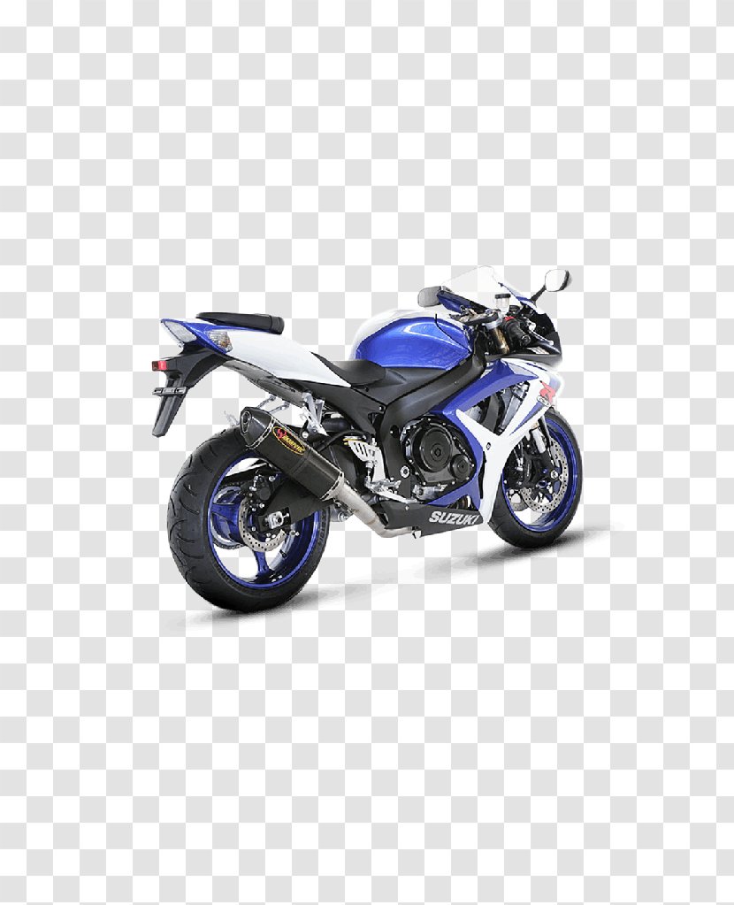 Suzuki GSR750 Motorcycle Akrapovič GSX-R600 - Gsxr600 Transparent PNG