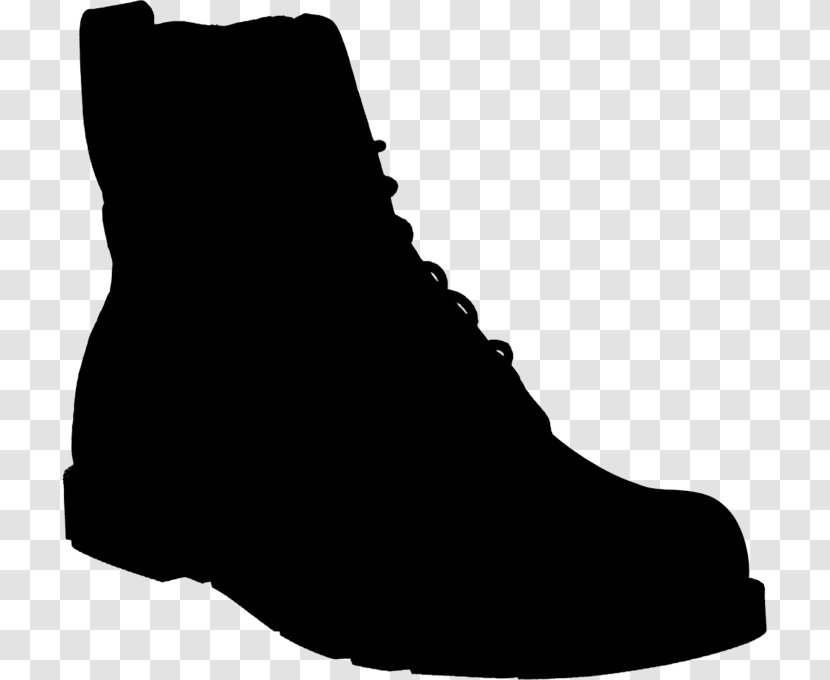 Shoe Boot Walking Product Design Font - Black Transparent PNG