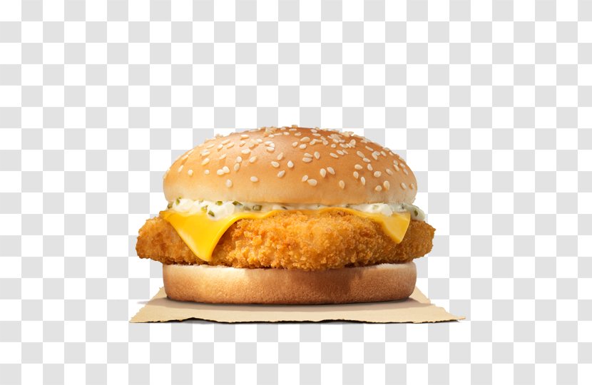 Filet-O-Fish Hamburger Crispy Fried Chicken Whopper - Fish Burger Transparent PNG
