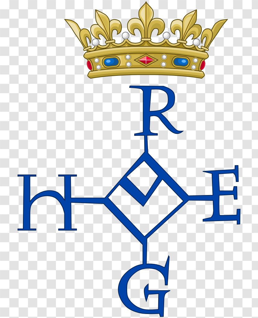 Royal Cypher Monogram Kingdom Of France House Capet Capetian Dynasty - Hugh - K Brother King Transparent PNG
