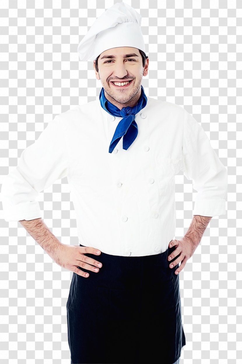 Watercolor Cartoon - Chef - Smile Formal Wear Transparent PNG