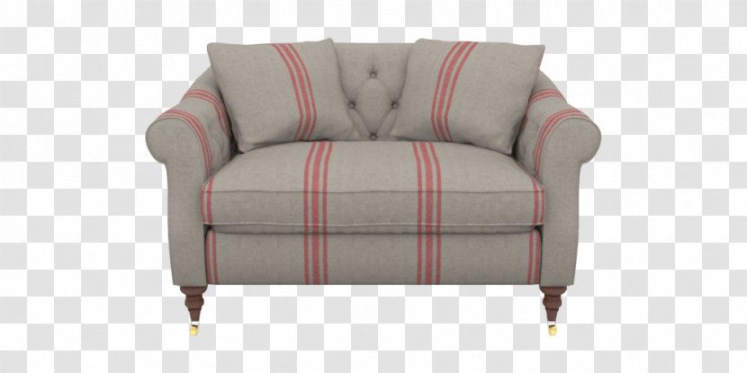 Loveseat Table Couch Sofa Bed Slipcover - Striped Material Transparent PNG
