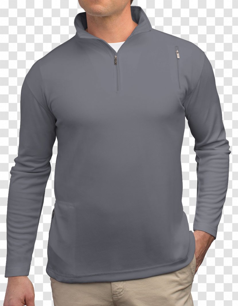 Long-sleeved T-shirt Polar Fleece Bluza - Men's Wear Transparent PNG