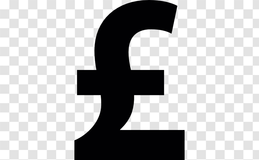Pound Sign Sterling Currency Symbol - Text Transparent PNG