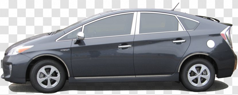 2015 Toyota Prius Mid-size Car Compact - Rim - Panels Moldings Transparent PNG