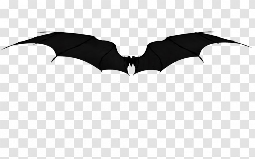 Demon Drawing Angel Devil - Bat - Black And White Wings Transparent PNG