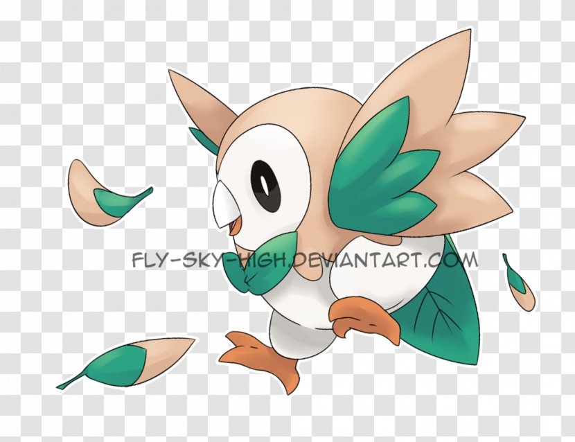 Pokémon Rowlet Hoothoot Noctowl - Tropius - Pokemon Transparent PNG