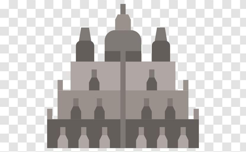 Vector Graphics Landmark Monument Image Borobudur Temple - Architecture - Icon Transparent PNG