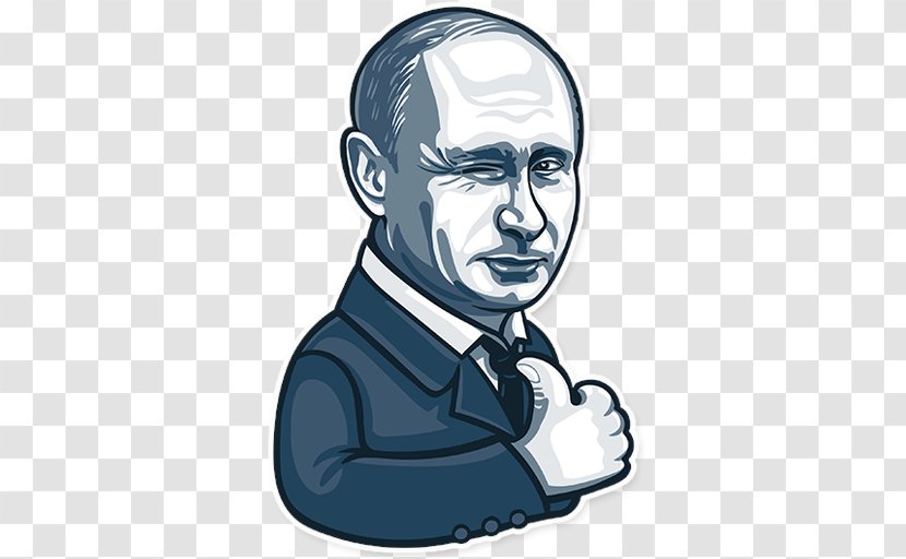 Vladimir Putin Russian Presidential Election, 2018 Sticker PutinTeam - Drawing Transparent PNG