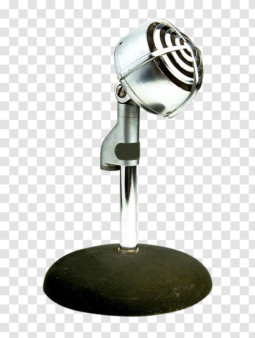 Microphone Stand - Cartoon - Vintage Transparent PNG