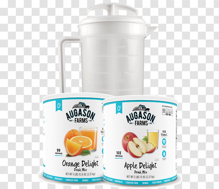 Drink Mix Augason Farms Food Meal, Ready-to-Eat - Emergency Transparent PNG