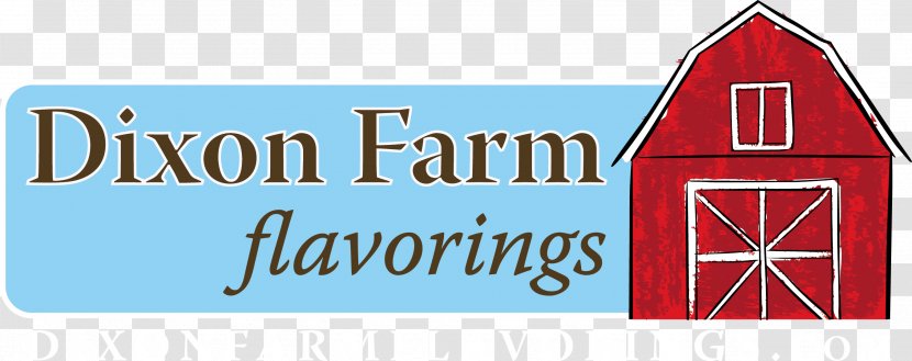 Dixon Farm Flavorings Road Ice Cream Spring Water Farms - Red - FARM HOUSEDairy Transparent PNG