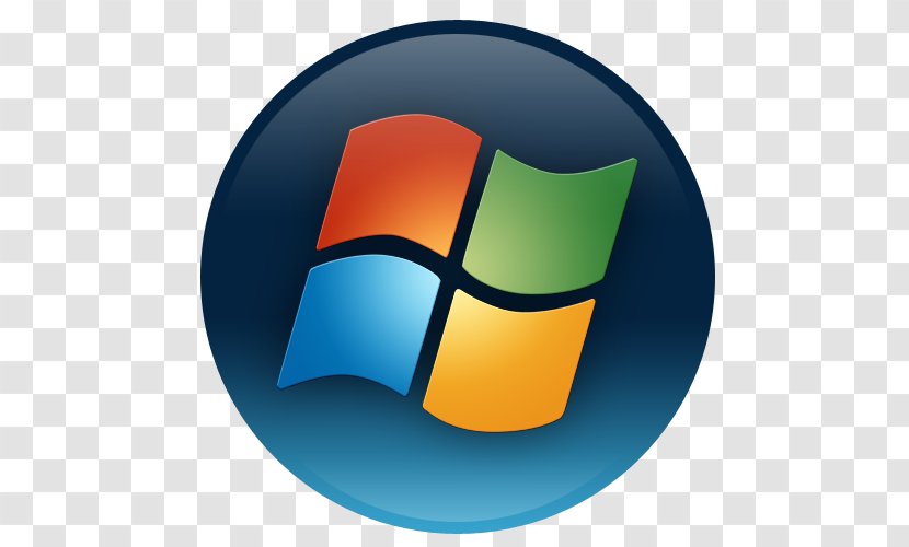 Windows Vista 7 Microsoft Computer Software Service Pack - Orange - 98 Transparent PNG