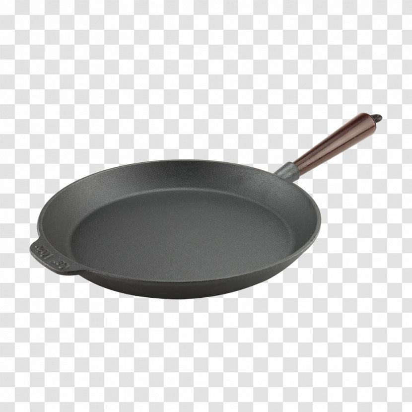 Frying Pan Non-stick Surface Cast Iron Olla Handle - Stainless Steel Transparent PNG