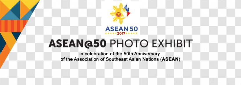 Philippines Association Of Southeast Asian Nations Logo Brand Banner - Yellow - Asean Economic Community Transparent PNG