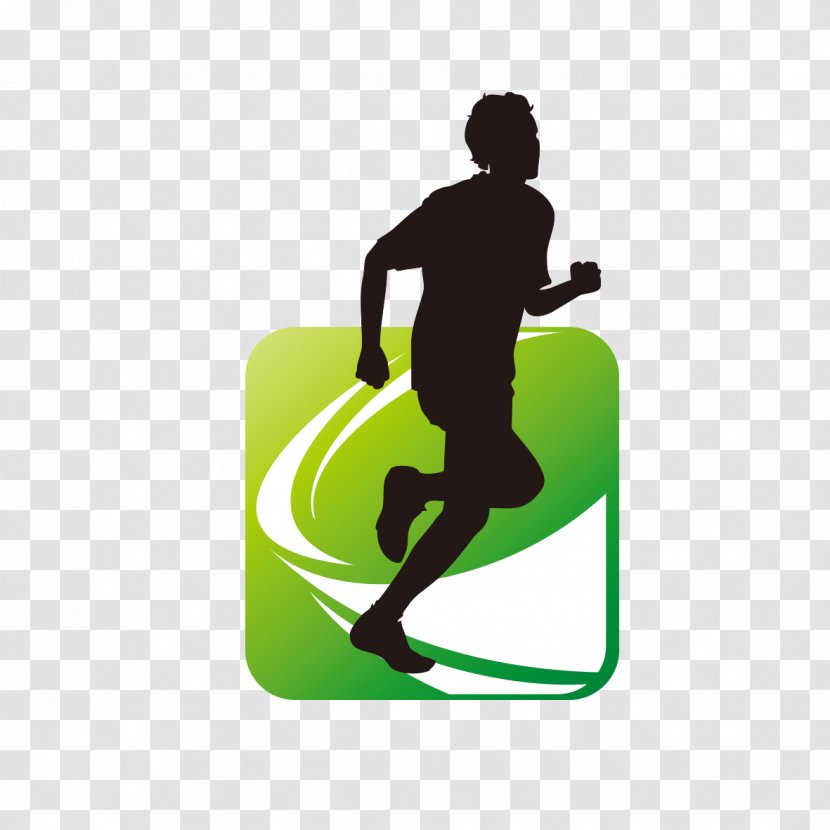 Logo Running Sport Silhouette - Sprint Transparent PNG