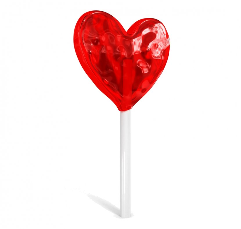 Lollipop Valentine's Day Quotation - 3d Computer Graphics - Heart Fingerprint Transparent PNG