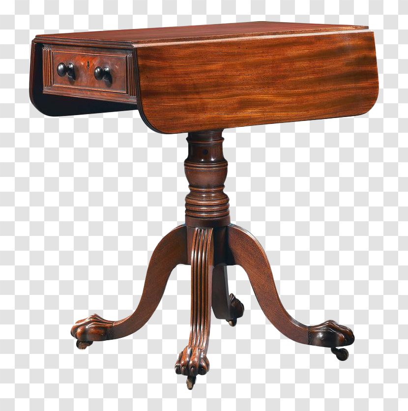 Table Desk Antique - Furniture Transparent PNG