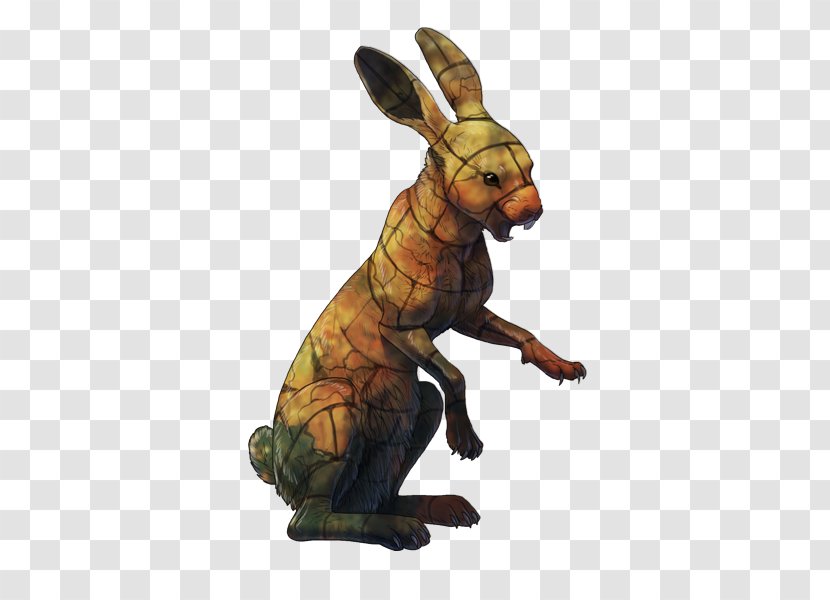 Kangaroo Hare Terrestrial Animal Wildlife - Figurine Transparent PNG