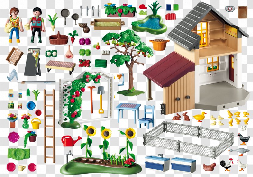 Playmobil House Farmer Toy - Recreation - Farm Transparent PNG