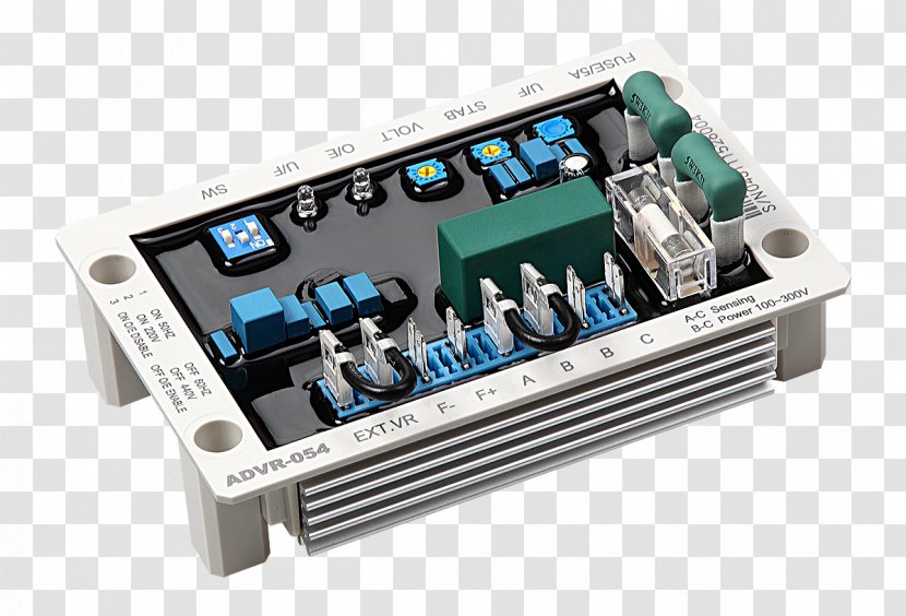 Voltage Regulator Electric Generator Diesel Alternator - Electronic Component - Tw Transparent PNG