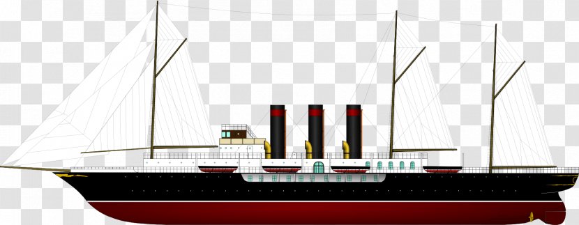 Schooner Naval Architecture Drawing - Watercraft - Design Transparent PNG