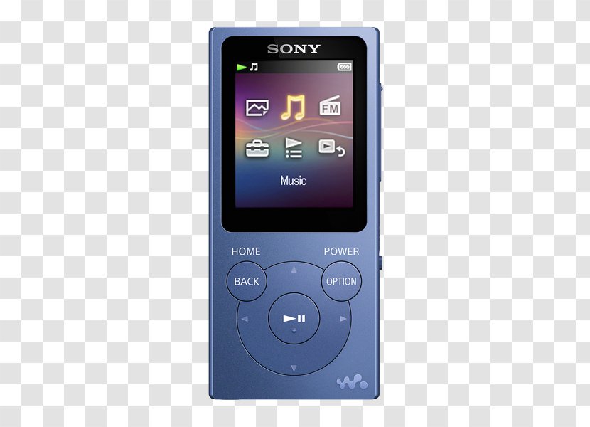 Sony Walkman NW-E390 Series MP3 Player Media MP4 - Frame Transparent PNG