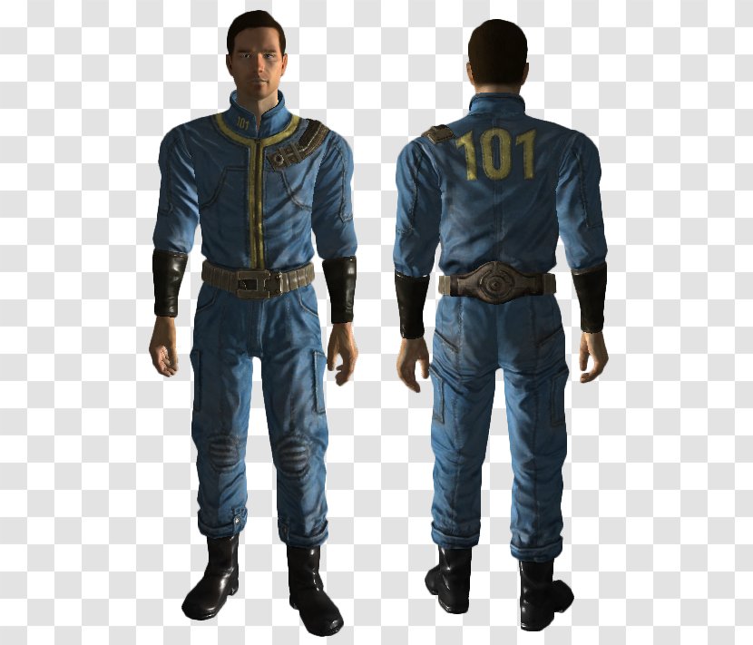 Fallout: New Vegas Fallout 3 Brotherhood Of Steel 4 - Cosplay - Leather Boiler Suit Transparent PNG