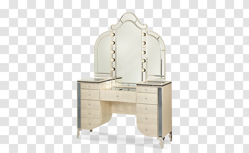 Vanity Hollywood Table Upholstery Furniture - Flower - Crystal Chandelier Transparent PNG
