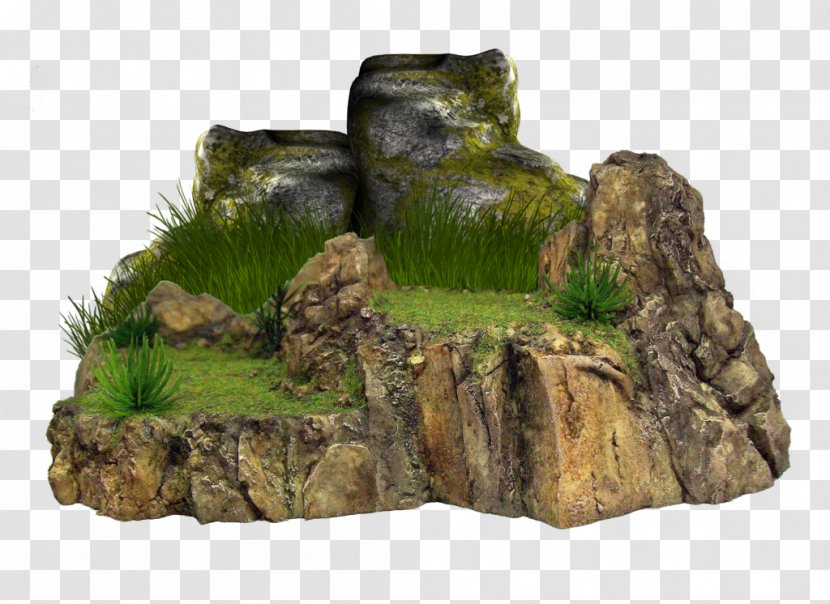 Rock Clip Art - Plant - Landscape Architecture Transparent PNG