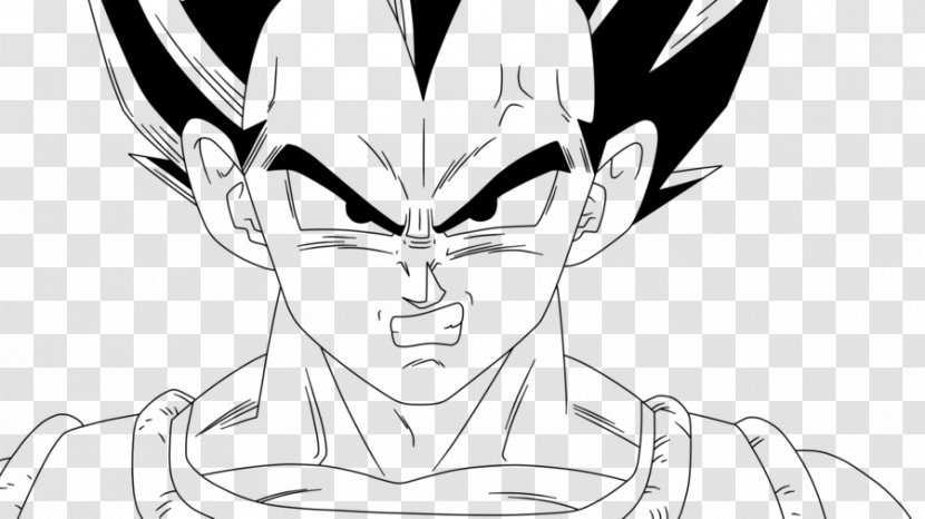 Vegeta Goku Majin Buu Dragon Ball Z: Ultimate Tenkaichi Sketch - Flower Transparent PNG