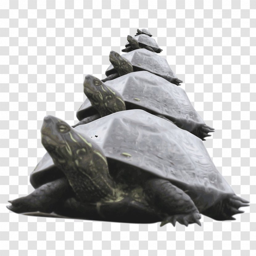 Sea Turtle Reptile Clip Art - Pyramid Transparent PNG