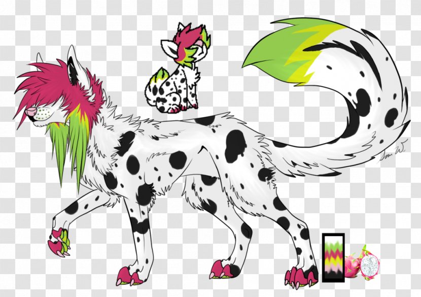 Dalmatian Dog Cat Mammal Pet - Cartoon - Dragon Fruit Transparent PNG
