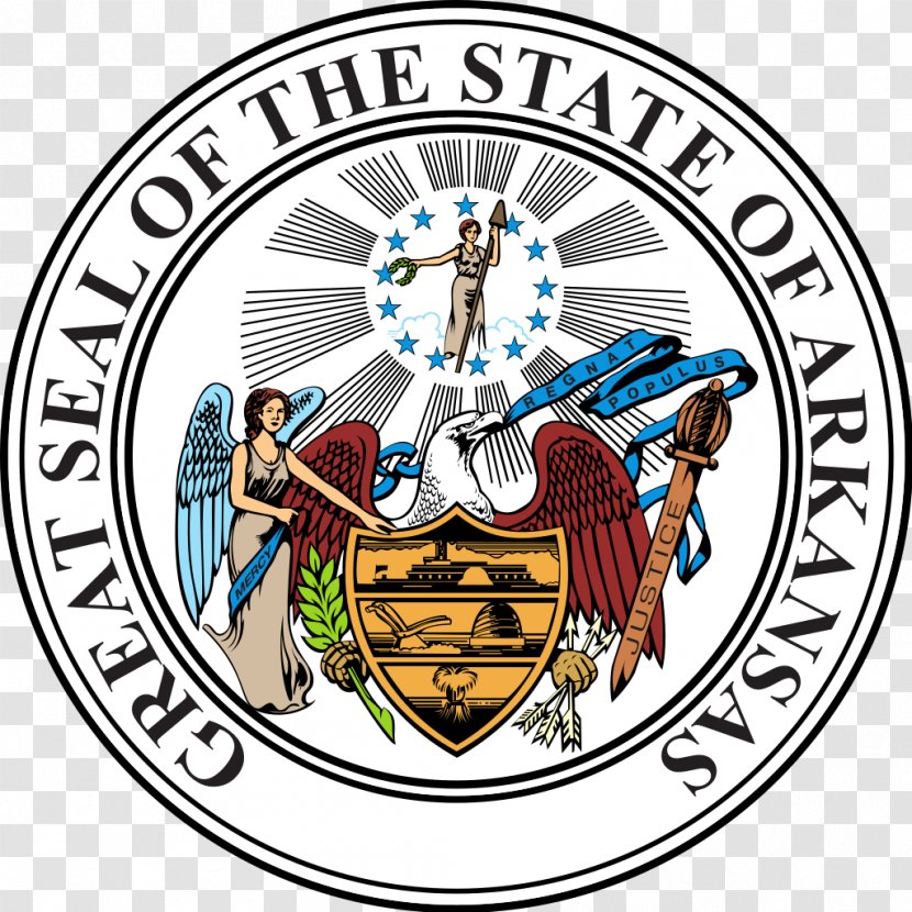 Seal Of Arkansas Great The United States Document Notary Transparent PNG