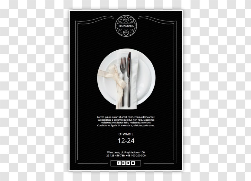 Poster Brand - Restaurant Transparent PNG