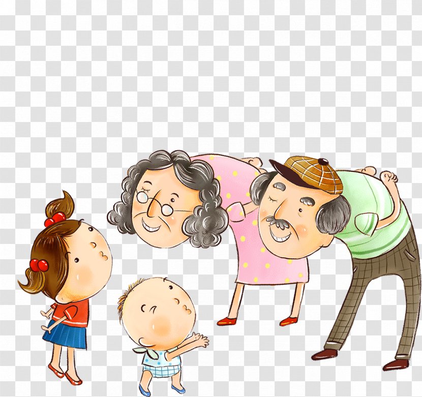 Family Mother Father - Happiness - Honor Their Parents Elders Transparent PNG