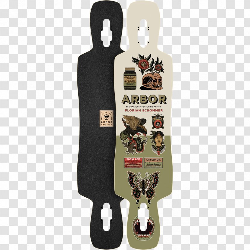 Arbor Axis Walnut Longboard Complete Skateboarding Longboarding - Equipment And Supplies - Skateboard Transparent PNG